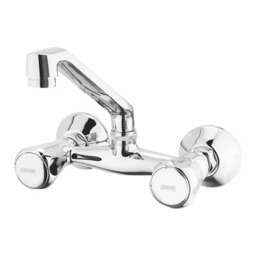 Sink Mixer With Swinging with Swinging Flat Spout  Chrome